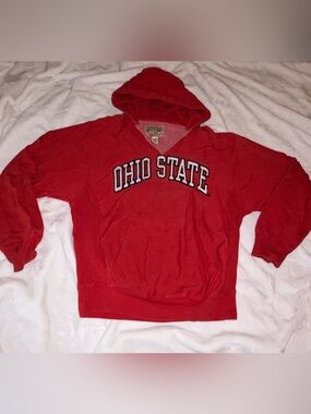 Steve & Barry's Red Ohio State Hoodie